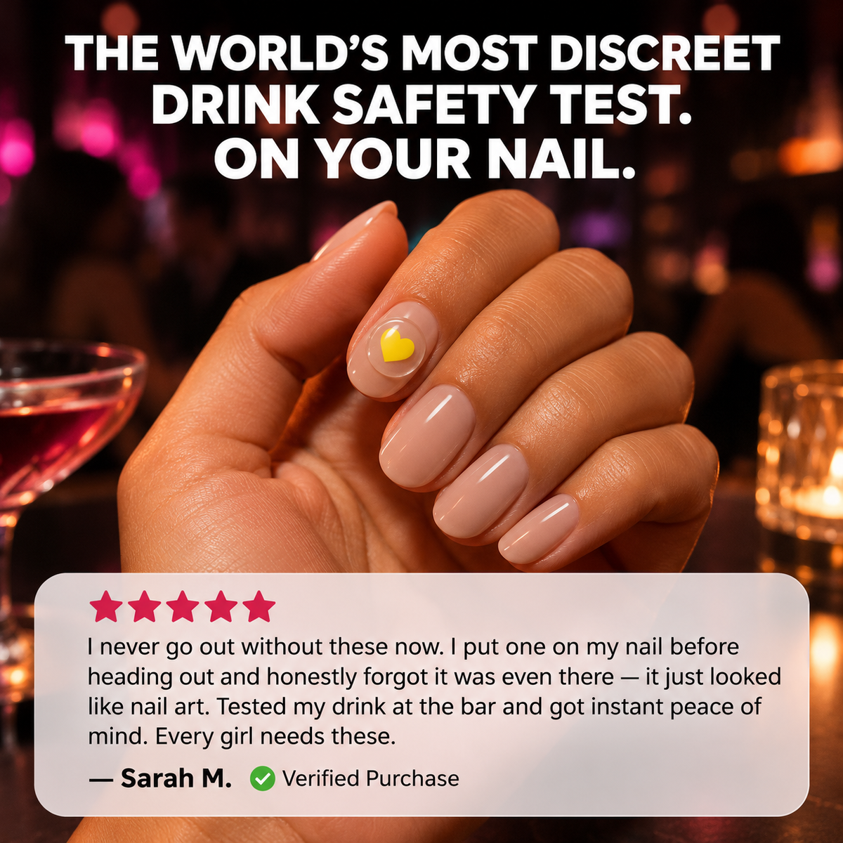 DIP'D Nail Drink Test